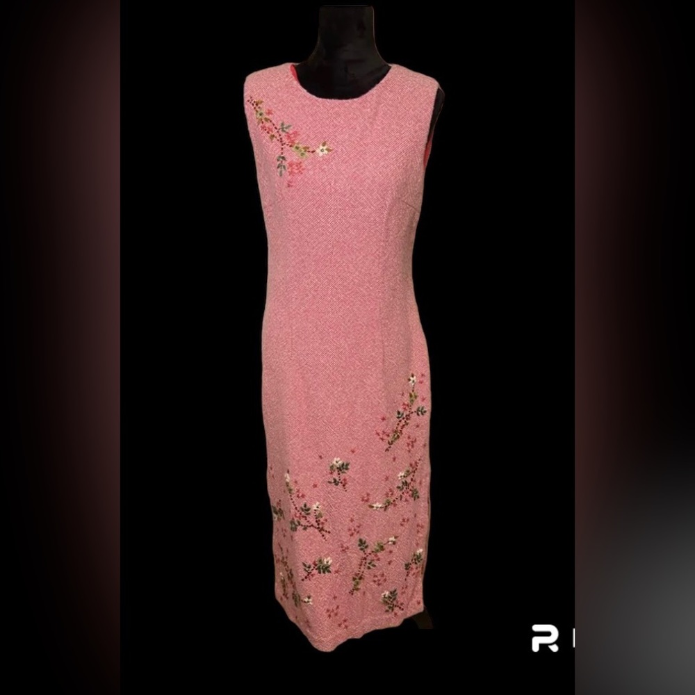 Rare Oilily tweedy embroidered maxi dress